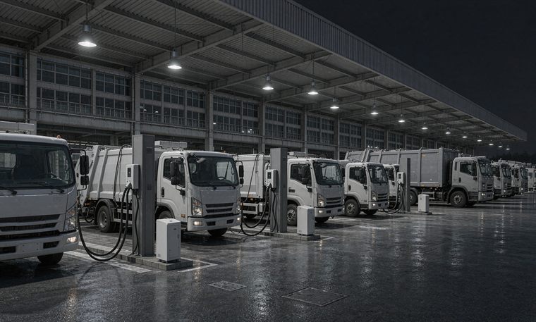 Municipal sanitation fleet — Public transport & fleets