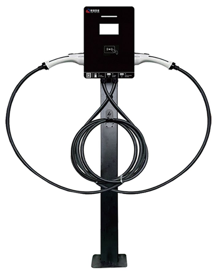 Floor-standing AC charging post
