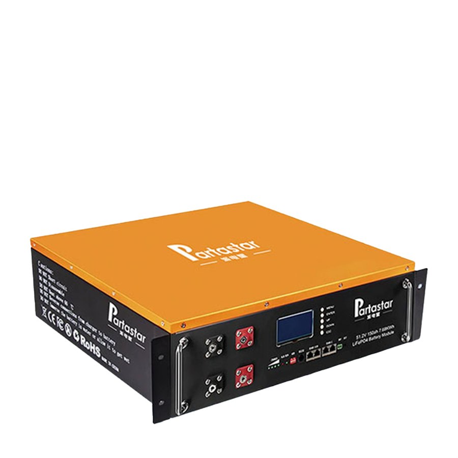 Rack-mounted LiFePO4 battery cabinet