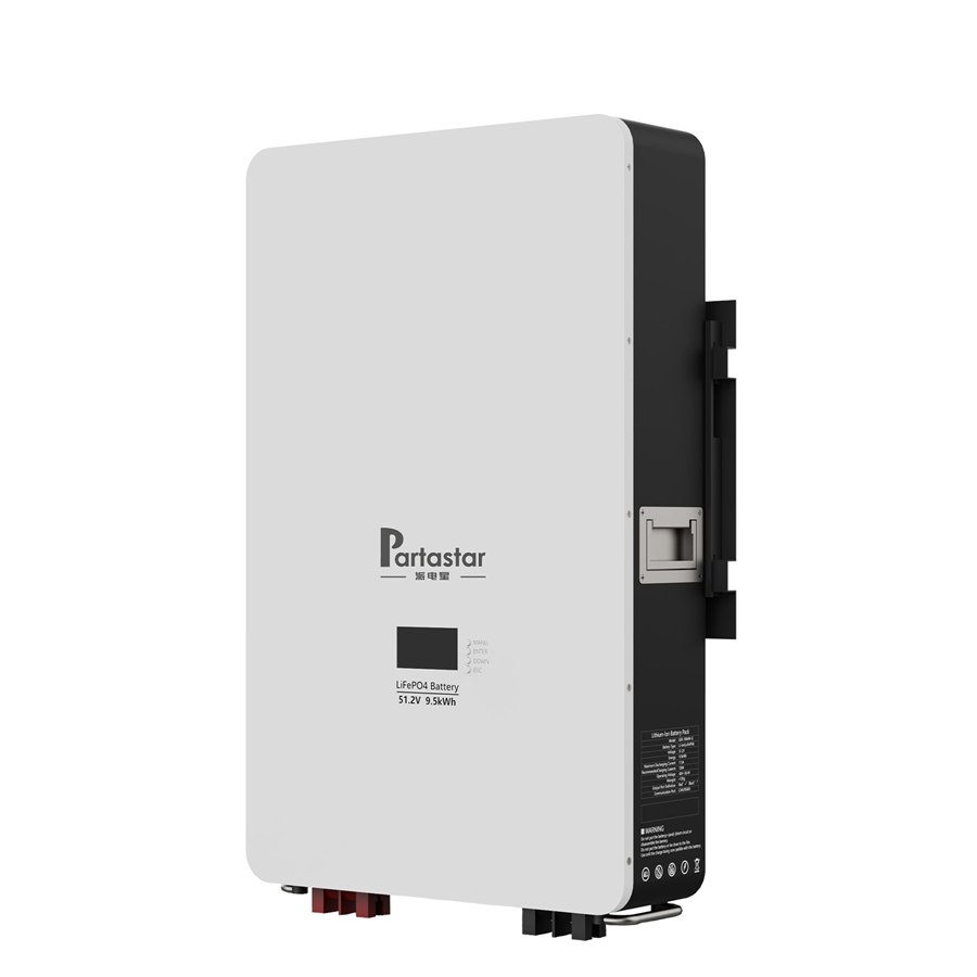 Wall-mounted home battery unit